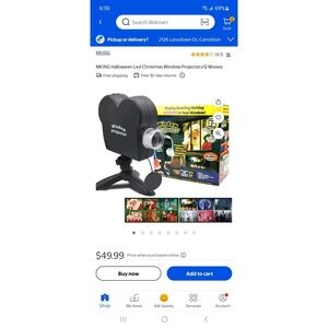 1- Bulbhead Christmas / Halloween Window Projectors, Work Great Holidays